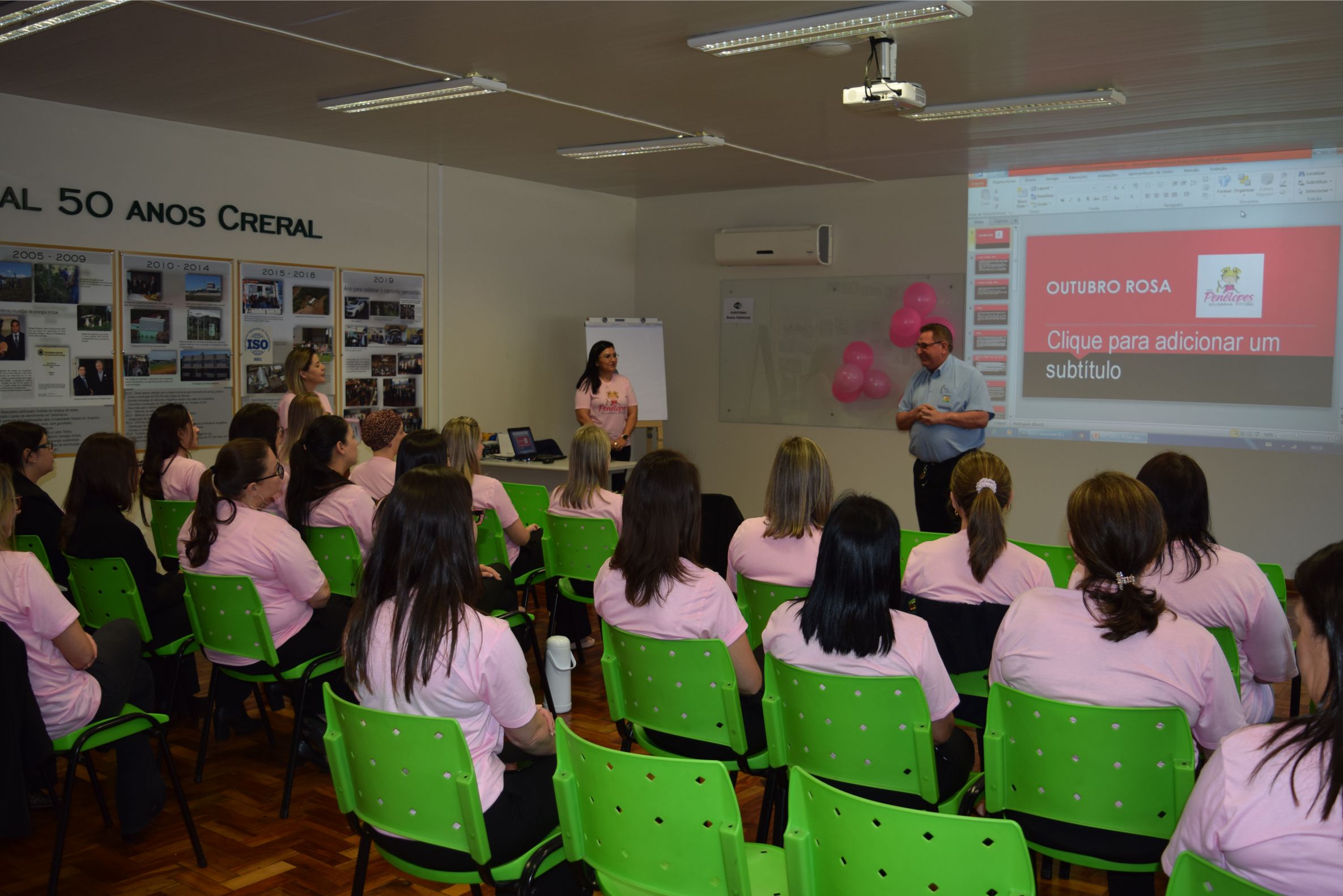 Creral realiza atividades alusivas ao Outubro Rosa